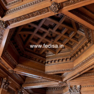 Wooden Ceiling Design Decorative False Ceiling No-9172