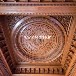 Wooden Ceiling Design Pop Design For Study Room No-9193