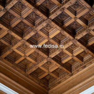 Wooden Ceiling Design Four Ceiling Pop Design No-9207