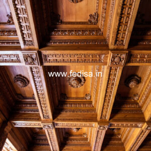 Wooden Ceiling Design Jewelry Shop False Ceiling Design No-9220