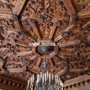 Wooden Ceiling Design Gypsum Sheet Ceiling Design No-9231