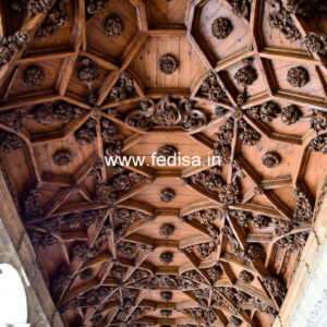 Wooden Ceiling Design Pop Design In Square Shape No-9265