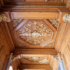 Wooden Ceiling Design Plaster Ceiling Lighting Design No-9275
