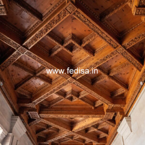 Wooden Ceiling Design Wall Ceiling Pop No-9278