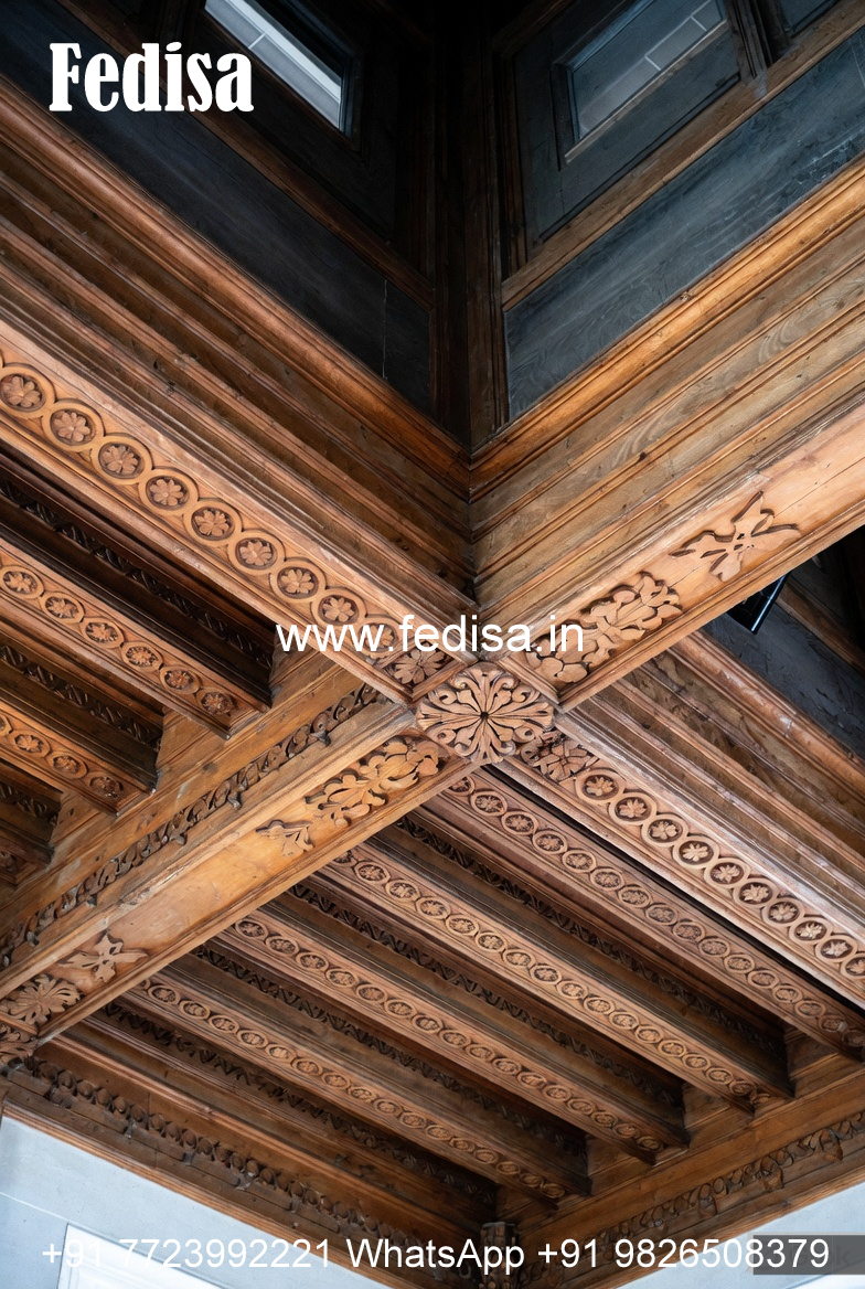 Wooden Ceiling Design Four Ceiling Ke Color No-9285