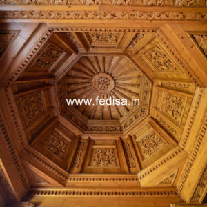 Wooden Ceiling Design New Pop Plus Minus Design No-9290
