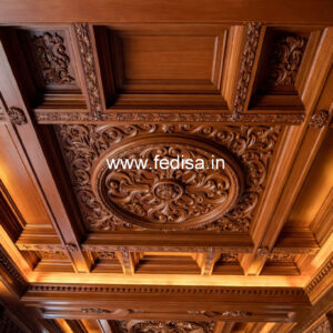 Wooden Ceiling Design Fall Ceiling No-9293