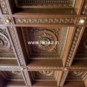 Wooden Ceiling Design Grid False Ceiling No-9320