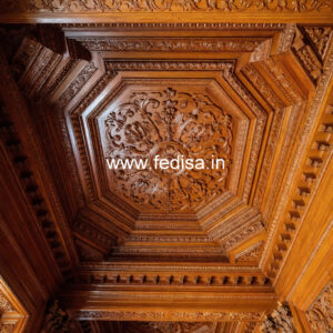 Wooden Ceiling Design Plain False Ceiling No-9328
