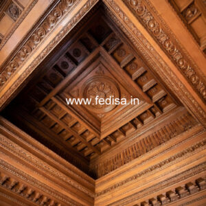 Wooden Ceiling Design Fall Ceiling Pop No-9331