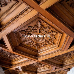 Wooden Ceiling Design Dining Room False Ceiling No-9334