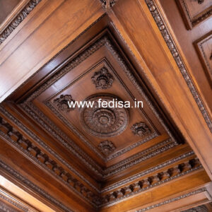 Wooden Ceiling Design Fiber False Ceiling No-9335