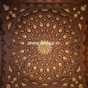 Wooden Ceiling Design Balcony False Ceiling No-9350