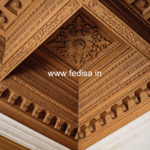Wooden Ceiling Design Plywood False Ceiling No-9353