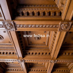 Wooden Ceiling Design Acp False Ceiling No-9355