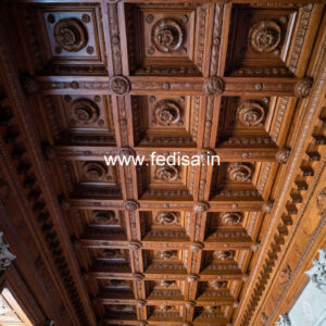 Wooden Ceiling Design Wall False Ceiling No-9357