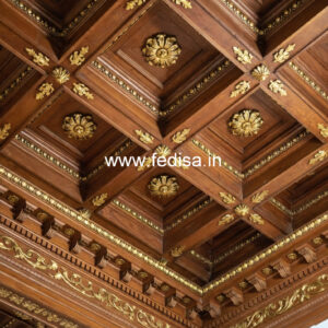 Wooden Ceiling Design Gypsum False Ceiling Cost No-9360
