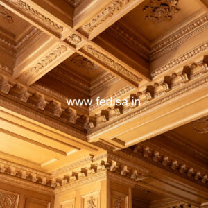 Wooden Ceiling Design Waterproof False Ceiling No-9386