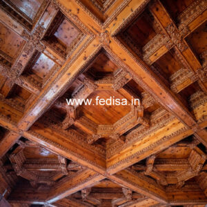 Wooden Ceiling Design Jali False Ceiling No-9388