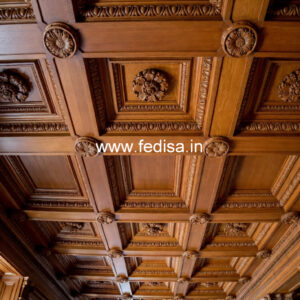 Wooden Ceiling Design Cheap False Ceiling No-9402