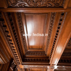 Wooden Ceiling Design Pop False Ceiling Cost No-9405
