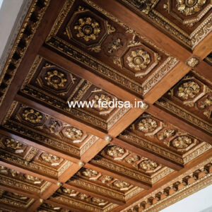 Wooden Ceiling Design Thermocol Roof Ceiling Price No-9408