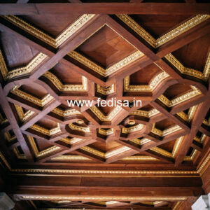 Wooden Ceiling Design Fall Ceiling Room No-9410