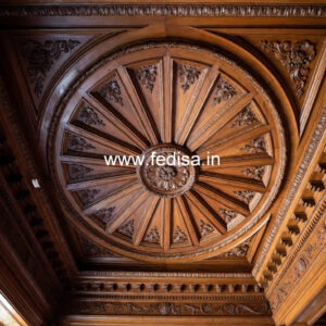 Wooden Ceiling Design Roof False Ceiling No-9411