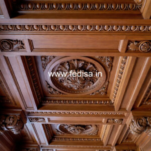 Wooden Ceiling Design Pop Ceiling Fan No-9420