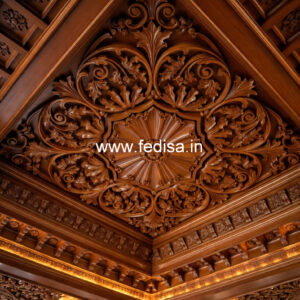 Wooden Ceiling Design Gypsum False Ceiling Tiles Price No-9431