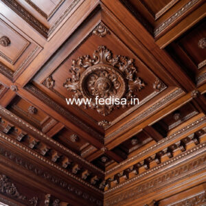 Wooden Ceiling Design False Ceiling Cornice No-9432