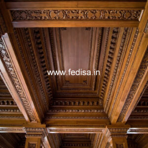 Wooden Ceiling Design False Ceiling For Pooja Room No-9438