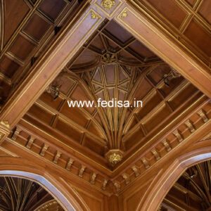 Wooden Ceiling Design False Ceiling For Small Living Room No-9442