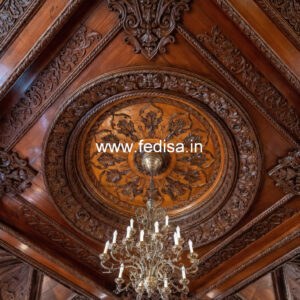 Wooden Ceiling Design Rectangular False Ceiling No-9446