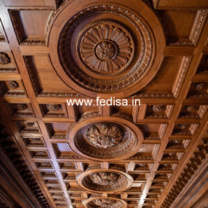 Wooden Ceiling Design Butterfly False Ceiling No-9451