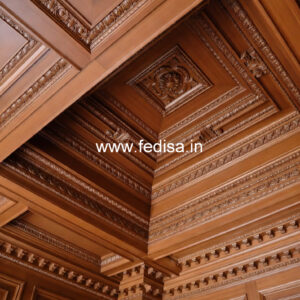Wooden Ceiling Design Pop In Ceiling No-9452