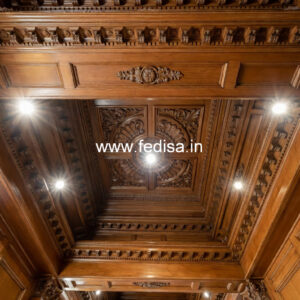 Wooden Ceiling Design False Ceiling Jali No-9455