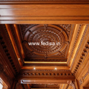 Wooden Ceiling Design Normal False Ceiling No-9456