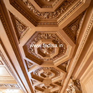 Wooden Ceiling Design Pvc Pop Ceiling No-9463