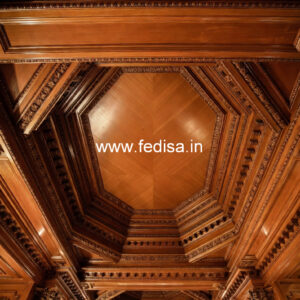 Wooden Ceiling Design T Grid False Ceiling No-9465