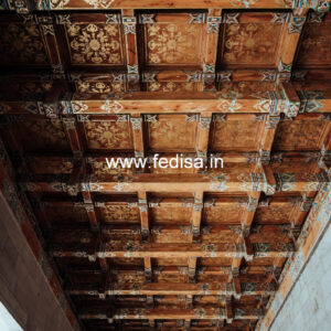 Wooden Ceiling Design Cement False Ceiling No-9468