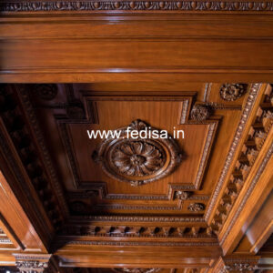 Wooden Ceiling Design Sound Proof False Ceiling No-9482