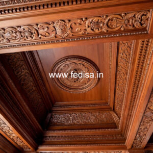 Wooden Ceiling Design False Ceiling Cornice Price No-9511