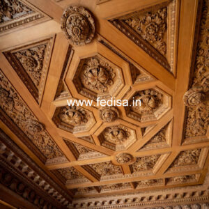 Wooden Ceiling Design Decorative False Ceiling No-9533