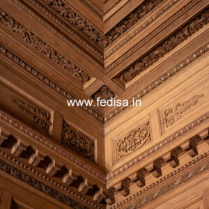 Wooden Ceiling Design Modern Kitchen False Ceiling No-9544