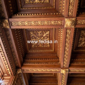 Wooden Ceiling Design Concealed False Ceiling No-9545