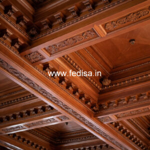 Wooden Ceiling Design False Ceiling For Restaurant No-9559