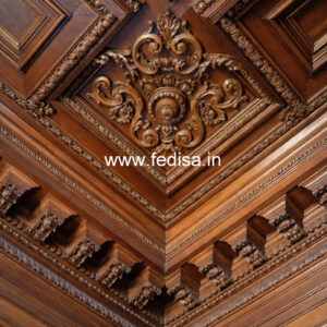 Wooden Ceiling Design Gi Metal False Ceiling No-9561