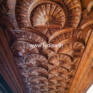 Wooden Ceiling Design Steel False Ceiling No-9565