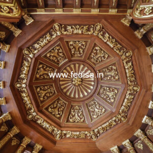 Wooden Ceiling Design Sky False Ceiling No-9583